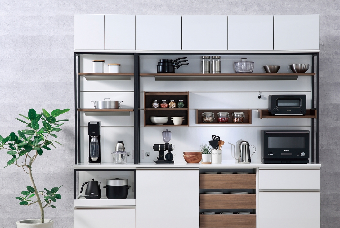 キッチン収納 | 最高品質の家具メーカー株式会社綾野製作所