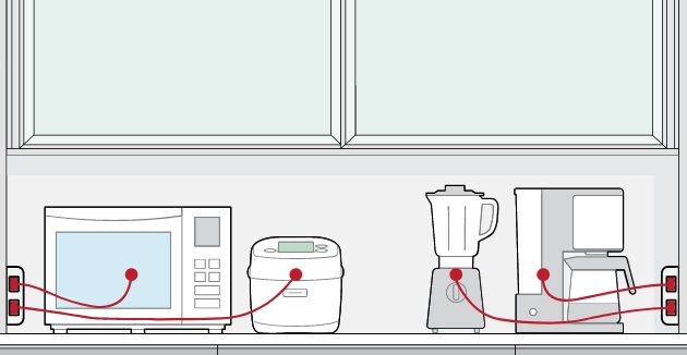 キッチンのコンセント「足りない」「使いづらい」を解消するアイデア